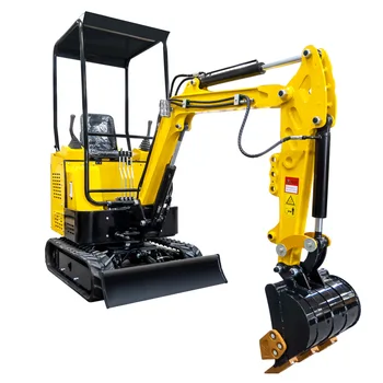 New 1200kg Mini Crawler Excavator 0.8 Ton to 1.2 Ton Capacity Small Mini Digger Used in Restaurants Made in China