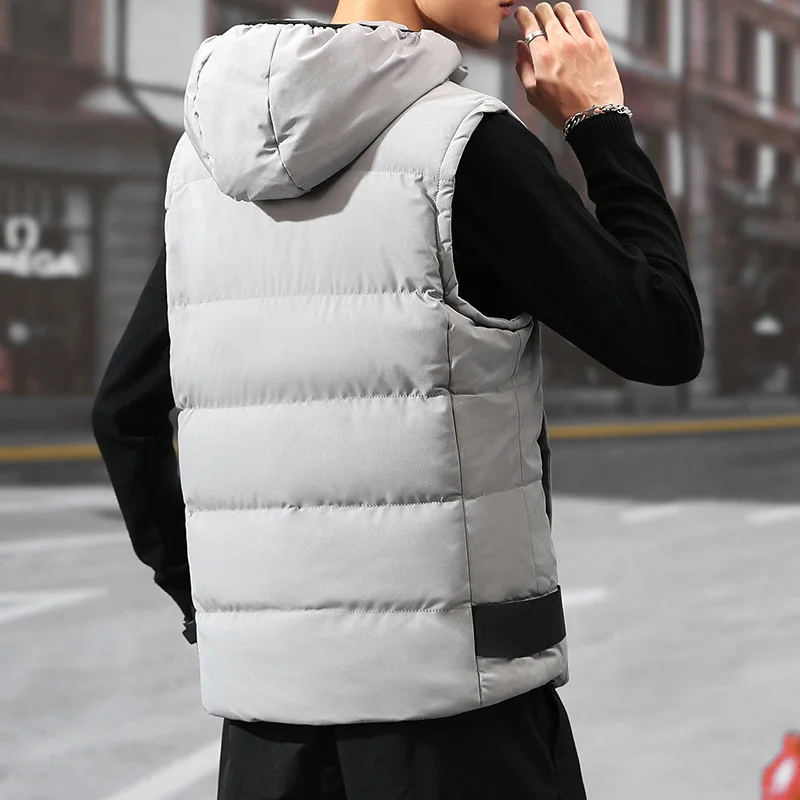 Gilet Polaire Sans Manches Pour Homme - Chaud, Rembourré - Pour Pêche, Travail, Extérieur