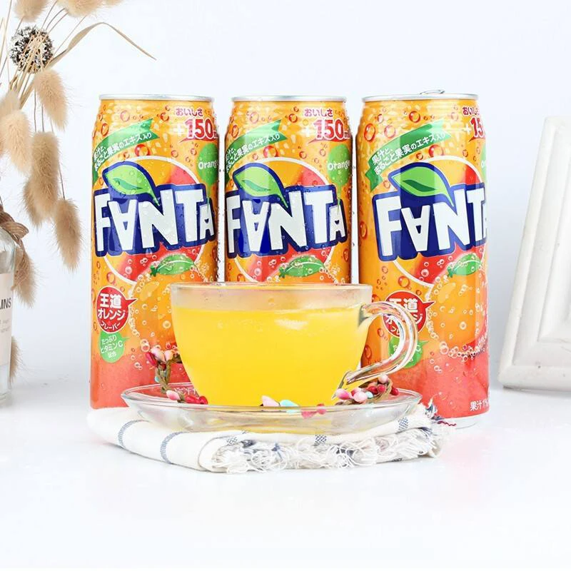ファンター エキゾチックドリンク 白桃＆ぶどうフレーバー 500ml 缶