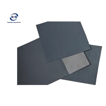 High quality graphite sheet with metal tanged insert