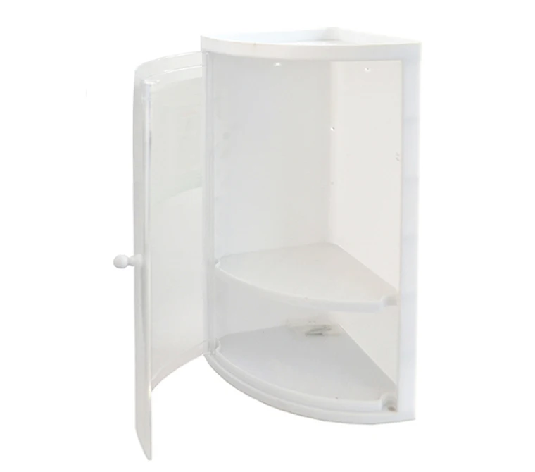 Plastic Bathroom Shelf, Corner Bathroom Small Storage Cabinet, Bathroom  Multi-layer Storage Shelf With Door, Space Saving Cabinet Organizer,  Bathroom Accessories - Temu Philippines