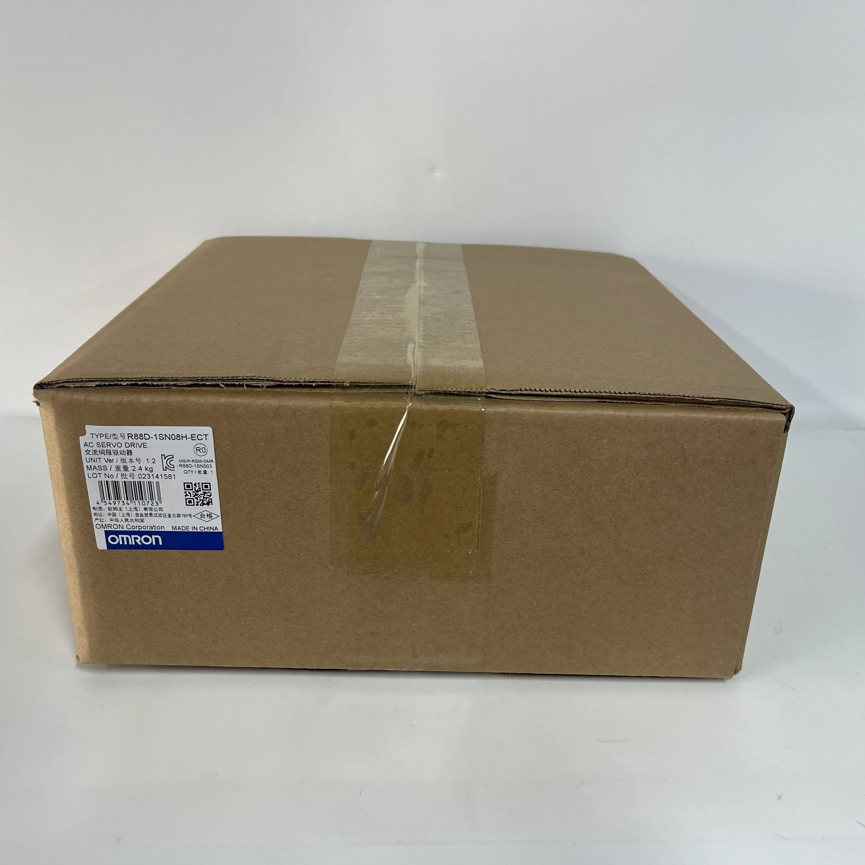 OMRON AC Servo Drive R88D-1SN08H-ECT