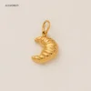 Large croissant pendant