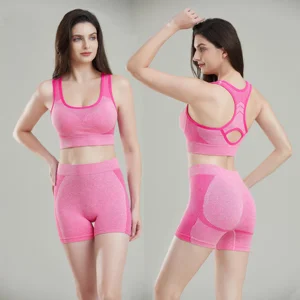 NEW Product Women's Seamless Yoga Vest Sets Sports  Sportswear Gym Fitness Yoga Sets  Leggings for Fitness Bras Seamless Yoga
