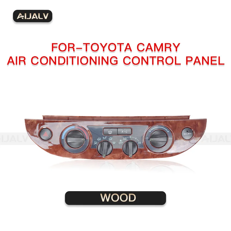 New Dashboard Climate Control A/C Switch Panel Bezel Vent for Toyota Camry 2003-2006 Accessories Air Conditioning Control Panel