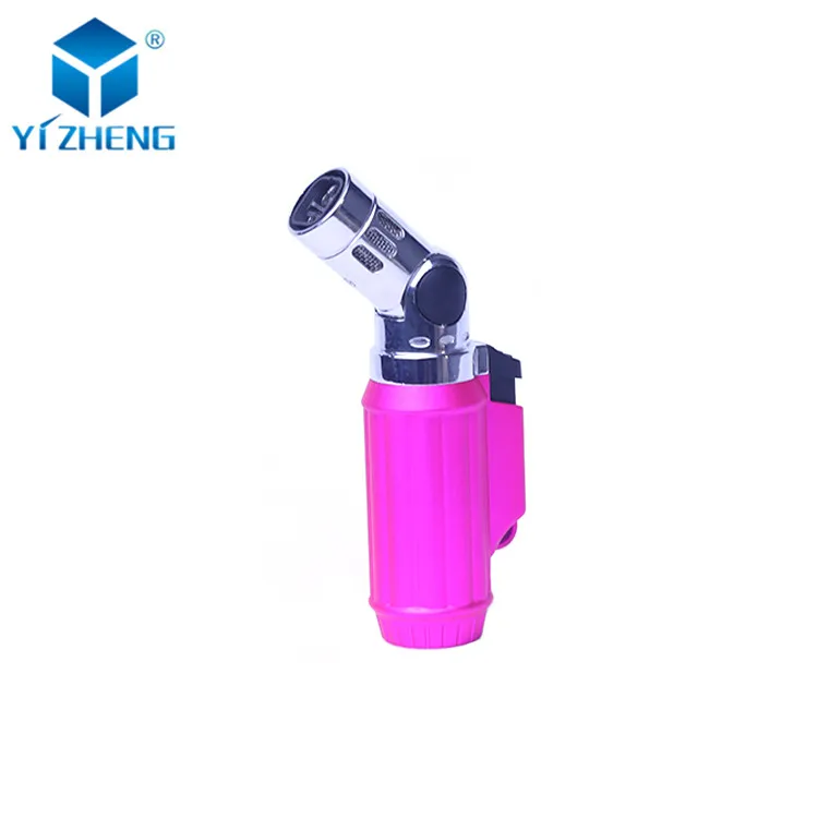 Flame Nozzle 180 Degrees Freely Adjusted Wholesale Flame Jet Cigar Butane Gas Torch Lighter Smoking Accessories