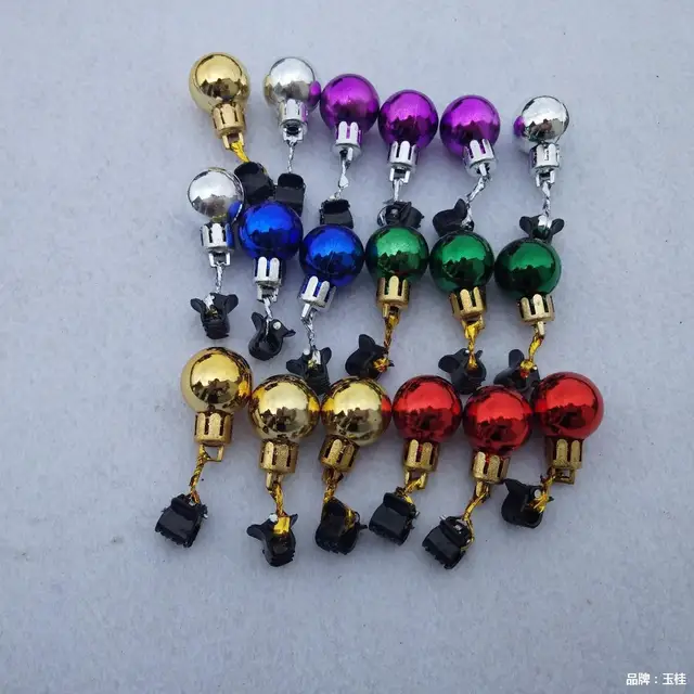 Mustache Christmas Decorations, Christmas Small Toys, Christmas Gift Pendants, Plastic Electroplated Balls Christmas Decoration