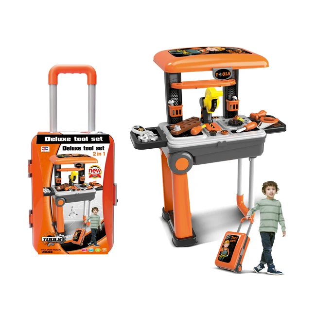 Caja De Herramientas De Madera Para Niños – Set De 41 Piezas Con Banco De Trabajo, Dinosaurio Y Accesorios Montessori, +3 Años