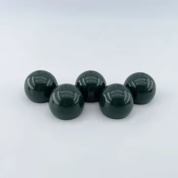 Manufacturer Own Wholesale 20mm Glass Bead Cap Dome Nail Polish Bottle Cover Spherical Screw Cap Plastic Bottle Lids