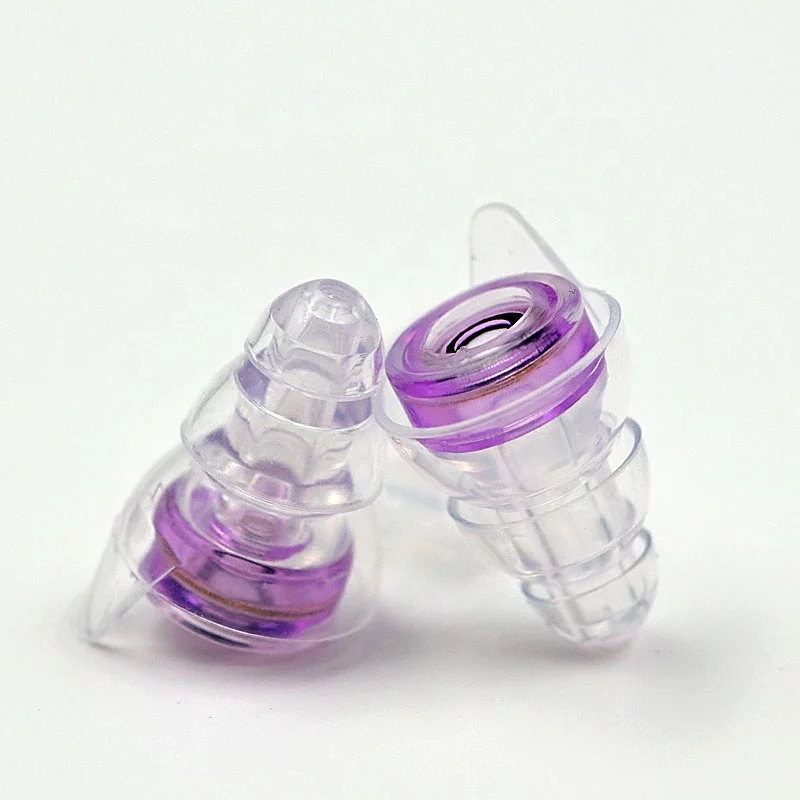 High Fidelity Plush Silicone Earplugs for Noise Reduction Harmful Sound Blocker with High Music Quality Ear Hearing Protectors