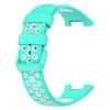 Mint green-white