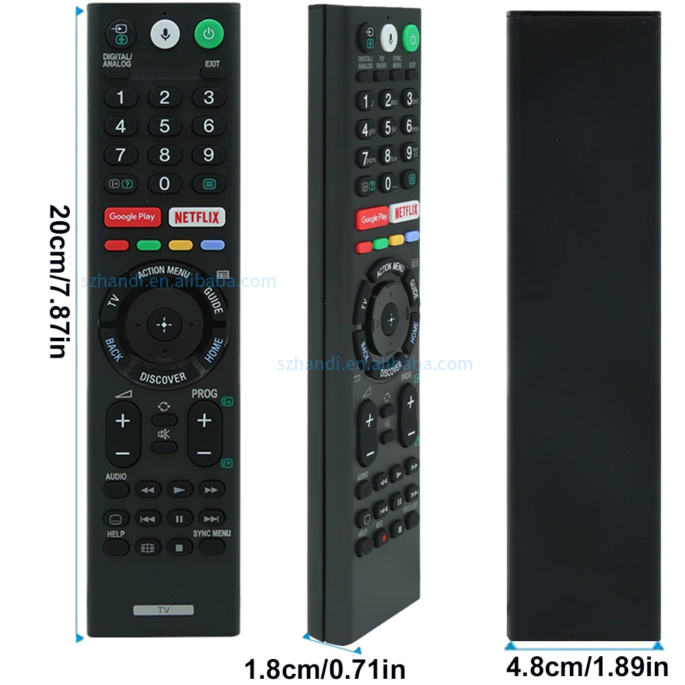 Factory Smart TV Voice Remote Control for Sony RMF-TX200P Netflix Google Universal LED SUHD HDR LCD HDTV 4K Tv Remote Control
