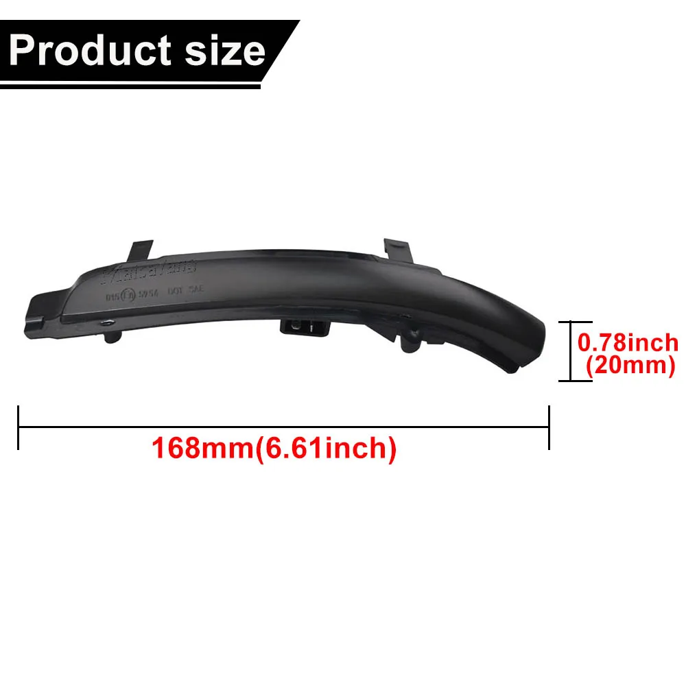 Dynamic Blinker for Skoda Octavia 1Z3 1Z5 Estate A5 MK2 Superb 3T4 3T5 B B6 Turn Signal Mirror Light 2009 2010 2011 2012 2013