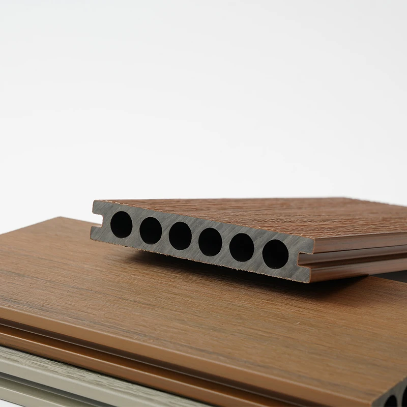 New Technology Wpc 3D Embossed Composite Decking Domi Outdoor WPC Decking WPC Hollow Decking