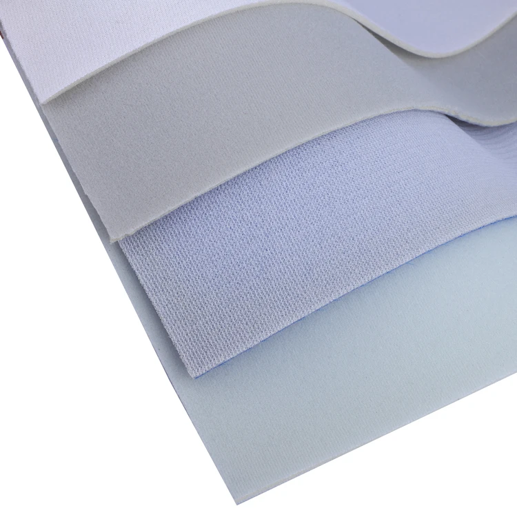 Oeko-Tex Standard 100 Environmental Pu Foam Adhesive Lamination Fabric 5mm Eva Foam Laminated Foam Roll for Underwear Footwear