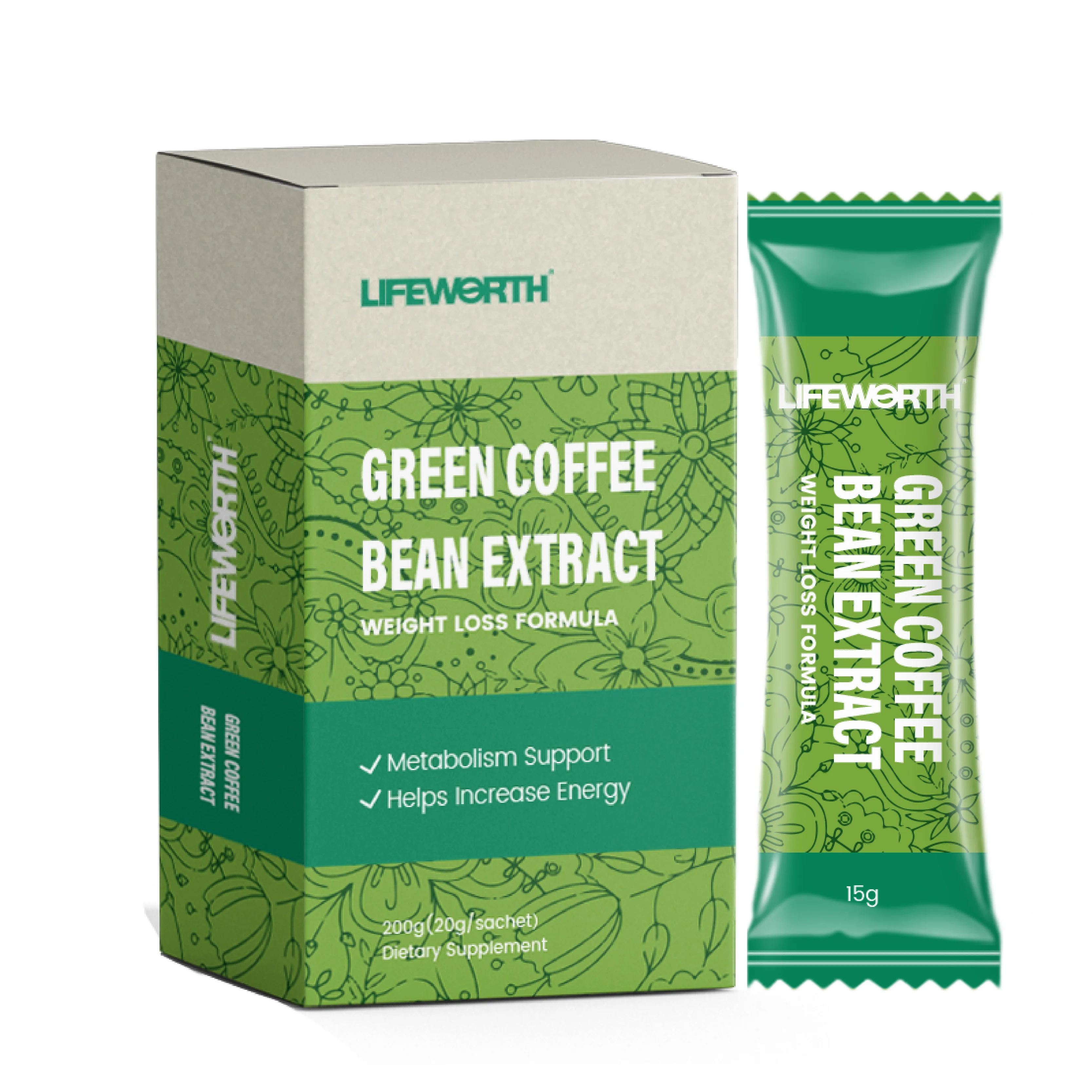 cafe verde garcinia cambogia l carnitina + Caf + L-Carnitina Tu combo aliado para acompaar el proceso de control de peso de forma natural Qu aporta? Ayuda a reducir el apetito ( LIFEWORTH Extracto de caf verde