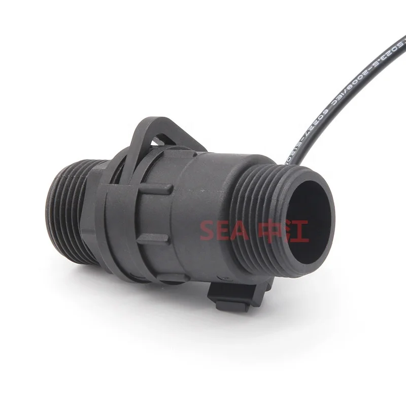 ZJMAZ-25 G1'' Removable Water Sensor 1-50L/min Flow Rate Nylon Inlet Thread Turbine Switch  OEM Supported for Liquid