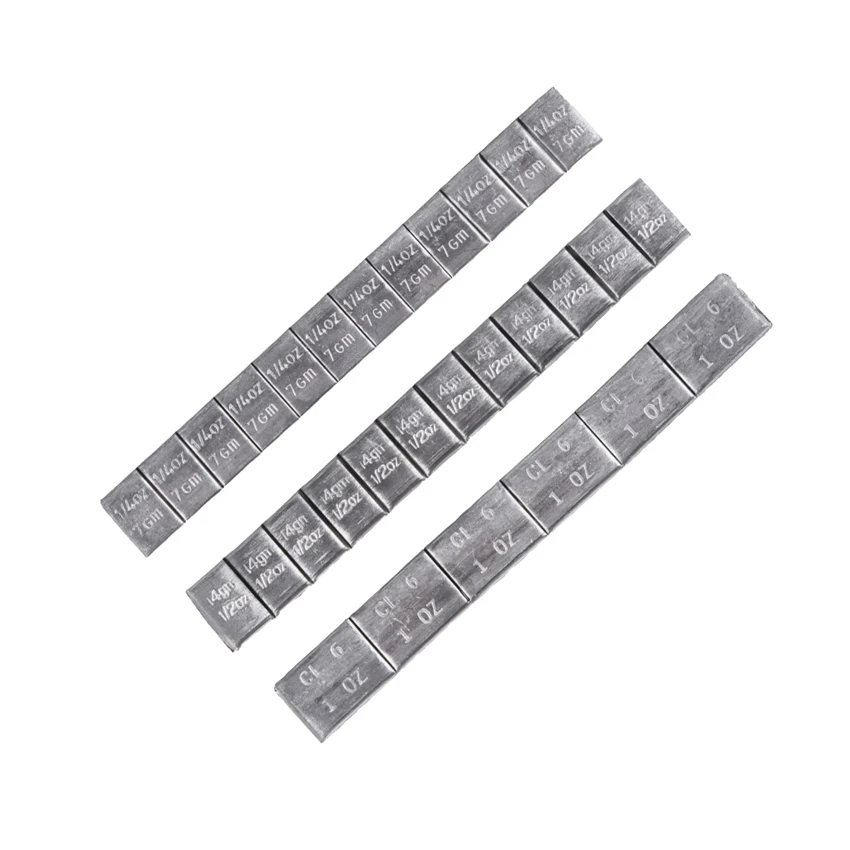 USA Made Tire Weights 25-Pack .25 Oz MC Style Clip-On Wheel Weights – USA Made By Perfect Equipment 1/4 Oz Wheel Balance - Foto 8