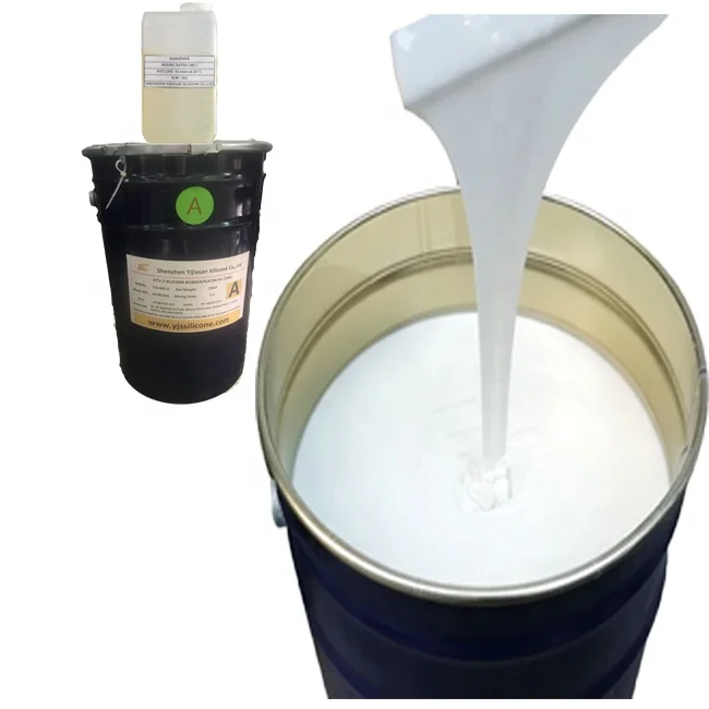 Two-Part RTV2 10 Shore a Soft Silicone Rubber Liquid Molding Grade Tin Cure for Mould Making
