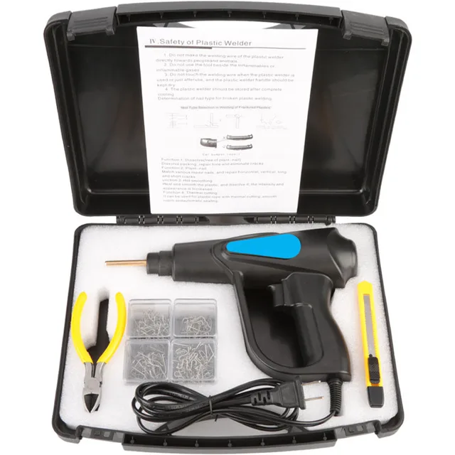 Car Bumper Repair Welding Gun Plastic Crack Repair Hot fusion Welding Nail Gun Plastic Welder