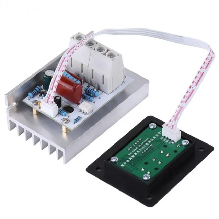 Spannungsregler Für Motordrehzahl – 0-220V, 8000W, Wechselstrom, Mit Potentiometer, Für Lampen & Geräte