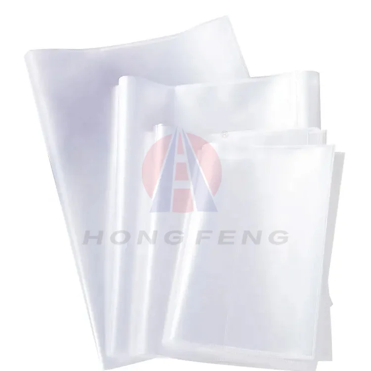 PP Factory Book Sleeves Reusable Book Case Waterproof Plastic Book Sleeve Clear Textbook Slipcases for Students Office