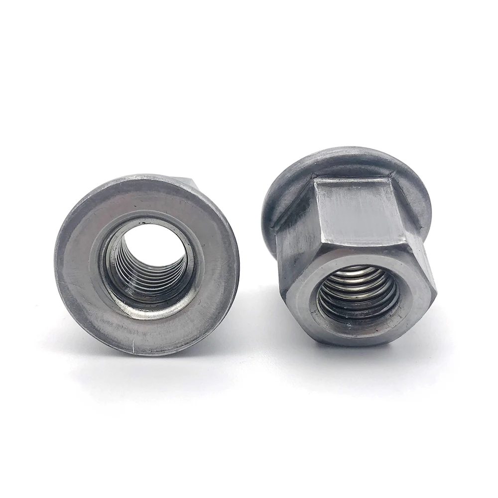 DIN 74361 Flat Hex Flange collar nuts M14x1.5 mm M18x1.5 mm M20x1.5 mm M22x1.5 mm