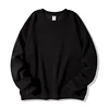 Black chinese cotton crewneck sweat