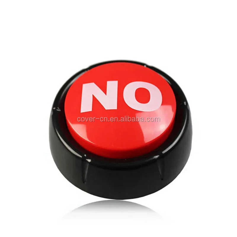 Factory Custom Marketing Gift Items Promotion Funny Talking Buttons Bullshit Button Random Sound Button for Gift