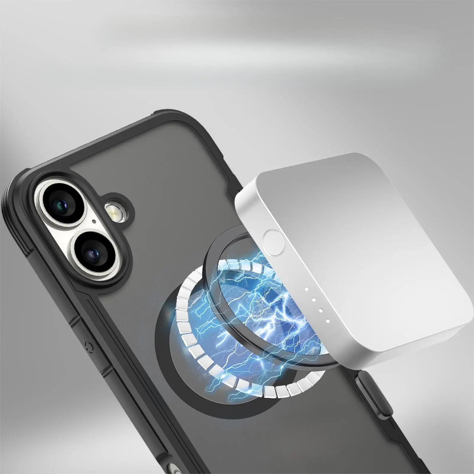 Skin Friendly Phone Case For Iphone 12 13 14 15 16 Plus Pro Max Magnetic Holder Mobile Myc0193 Laudtec supplier