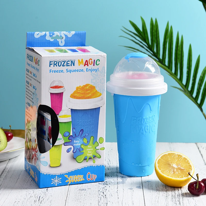 1pc Silicone Quick Frozen Cup, Modern Slushy Maker Cup For Home