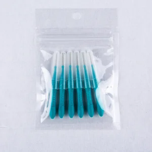 Daily Care Oral Cleaning Bendable Bristles Toothbrushes Reusable Tooth Gap Clean Interspace Brushes with Soft TPE Handle