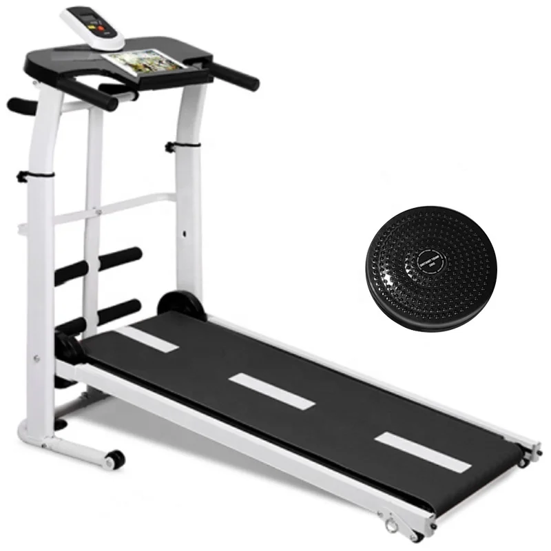 Manual Stepper Walking Treadmill Steel Tube Material Home Use Incline Adjustable Without Heart Rate Monitor