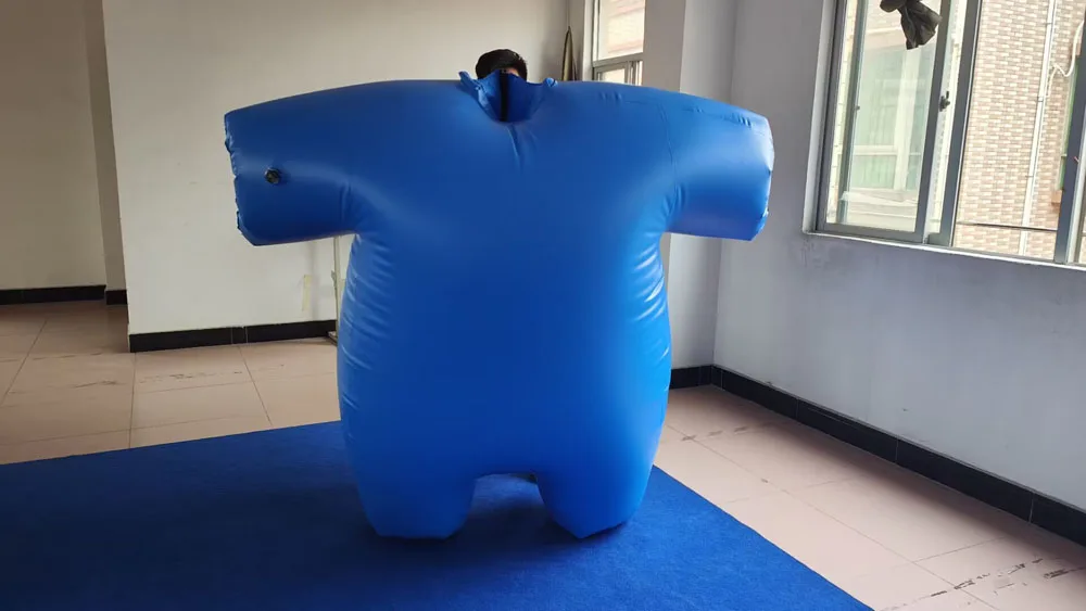 Custom White PVC Inflatable Body Suit for Advertising Inflatables