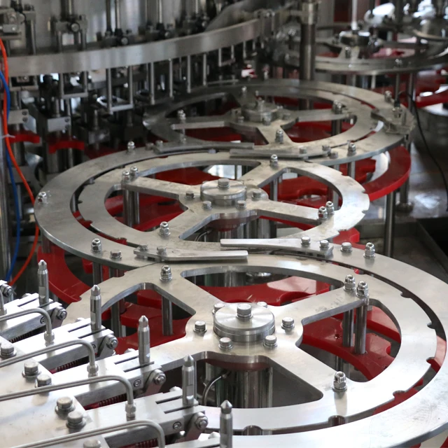 Zhangjiagang TIE Machinery Automatic Factory Price Bottle Carbonated Drinks Filling Machine