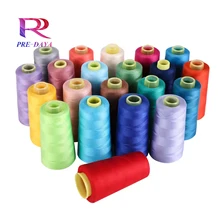 Wholesale Spun 40/2 High Quality 100% Polyester SewingThread 5000yds For Garments