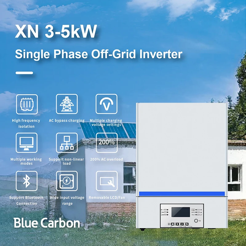 10000w 48v Hybrid Solar Inverter 10kw With Mppt Charger For Solar Power ...