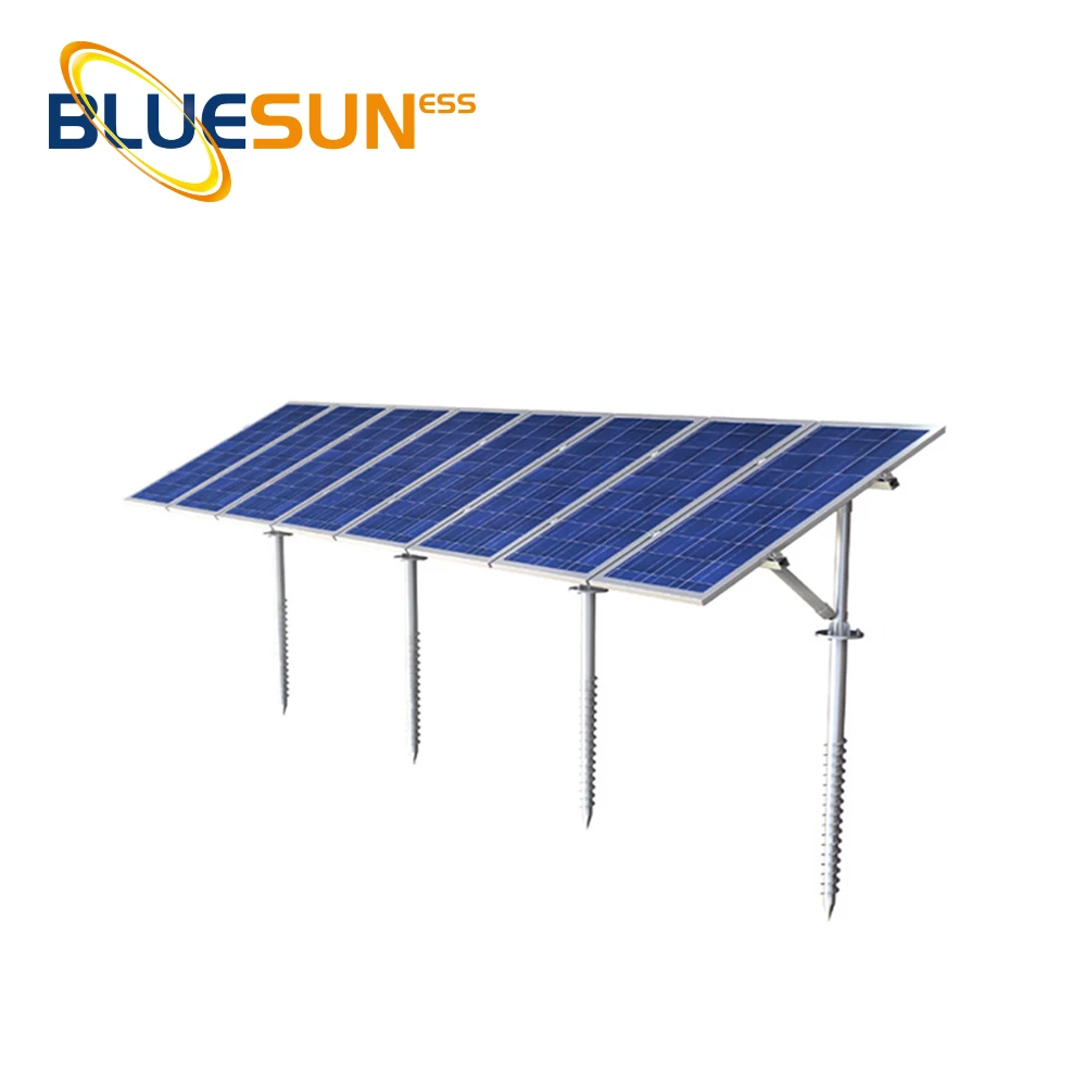 Bluesun 5 MW Solar Power Energy Storage MW 5 MW Power Plant Solar Farm Cost  Container With HVAC System E-House