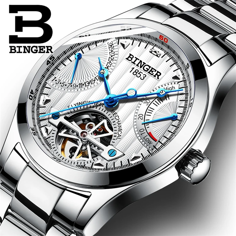 Binger tourbillon automatic outlet watch