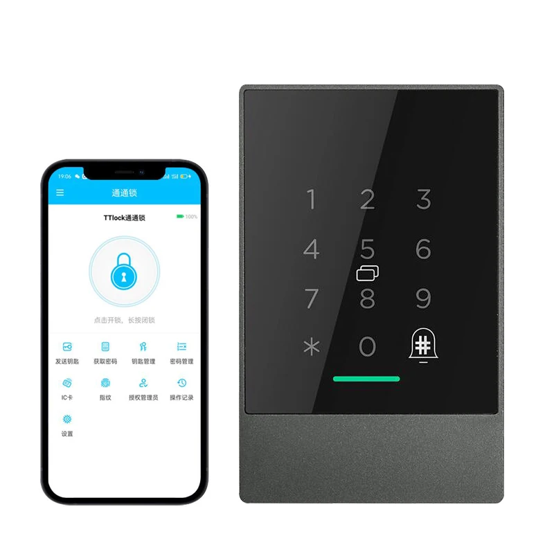 Ttlock App Smart Access Control 125khz Access Control Keypad