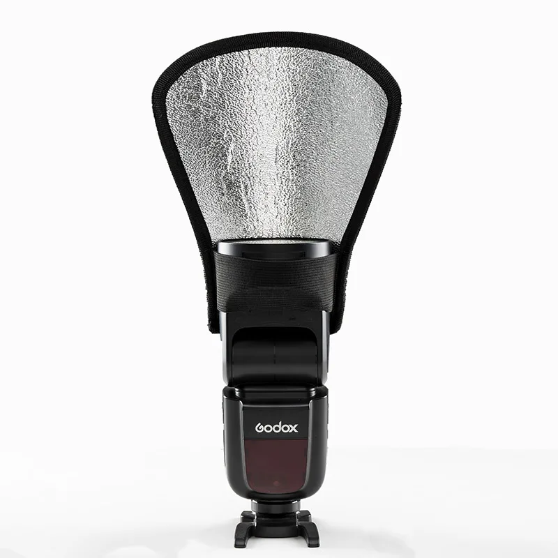 Réflecteur/Diffuseur De Flash En Forme D'Arc - Portable, Universel - Pour Adoucir La Lumière Des Flashes