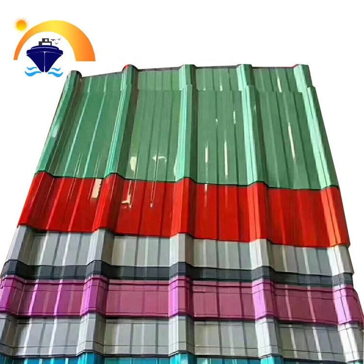 Pre-painted Galvanized Sheet Color Coated Corrugated Roofing Sheet Price RAL Color Sheet
