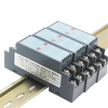 small size 4-20ma Voltage Transmitter High Accuracy Ac Voltage Measurement Hall Sensor 24V DC