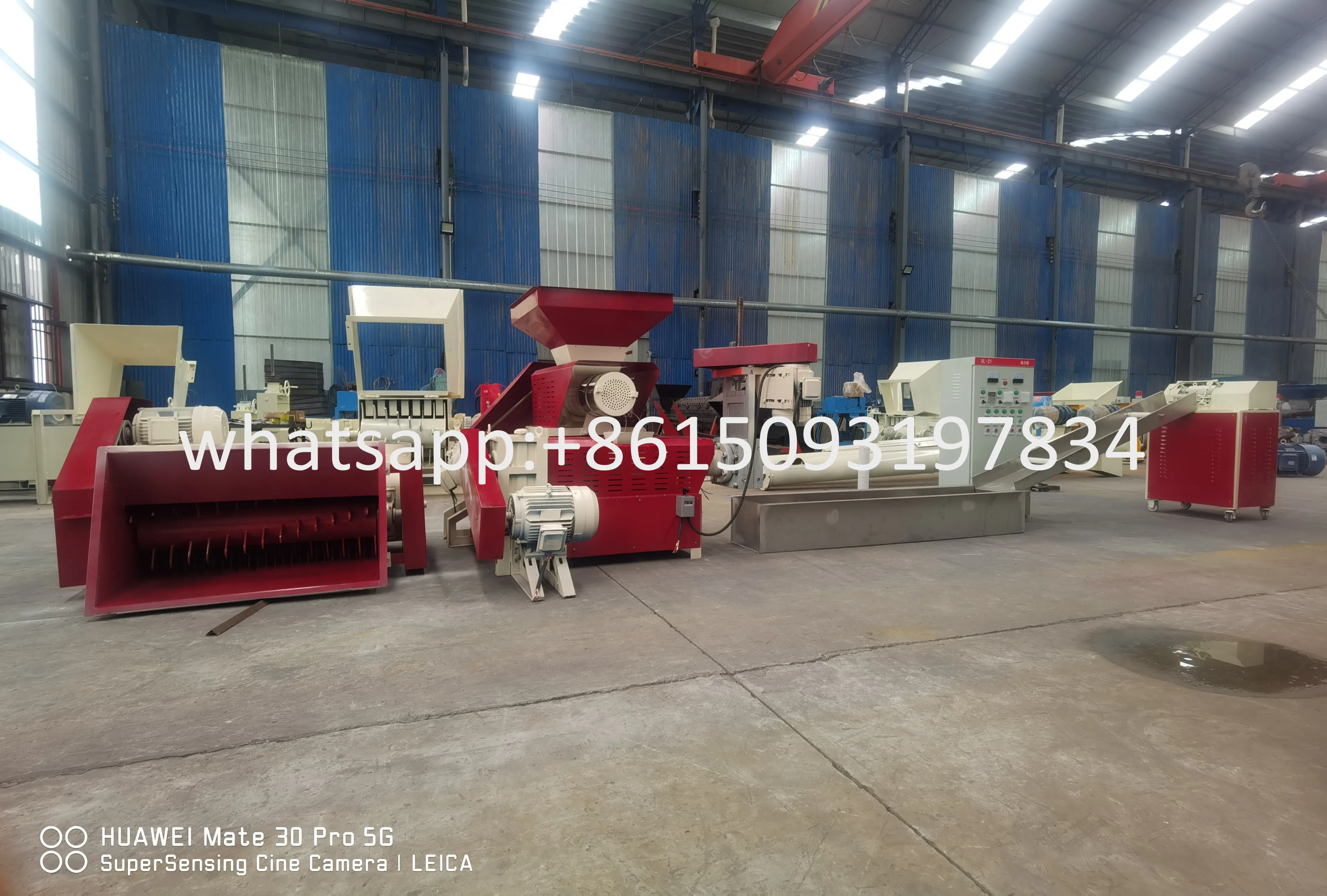 Polyurethane EPS Foam Melting Machine Styrofoam Pellets Making Extruding Granulator Machine