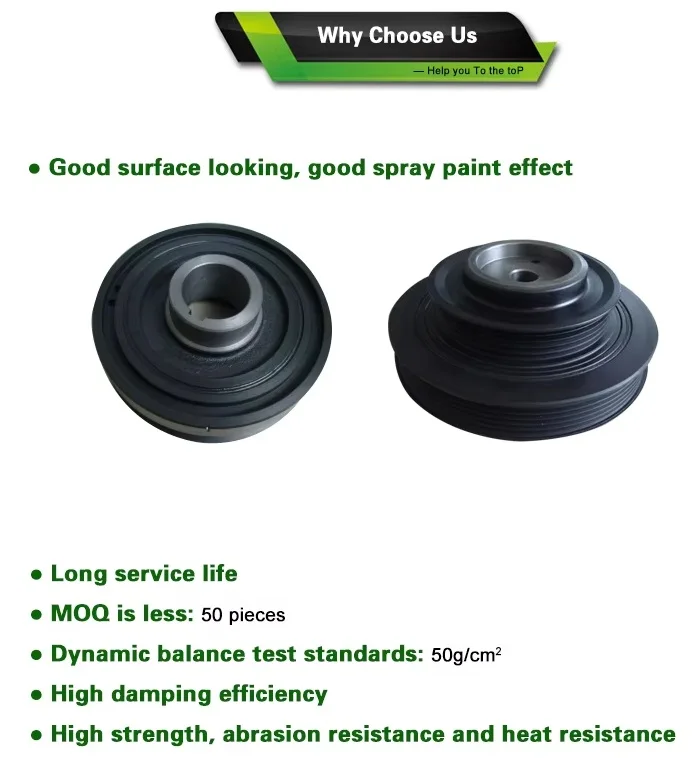 Automatic Engine Parts Crankshaft Pulley for SUZUKI G16A