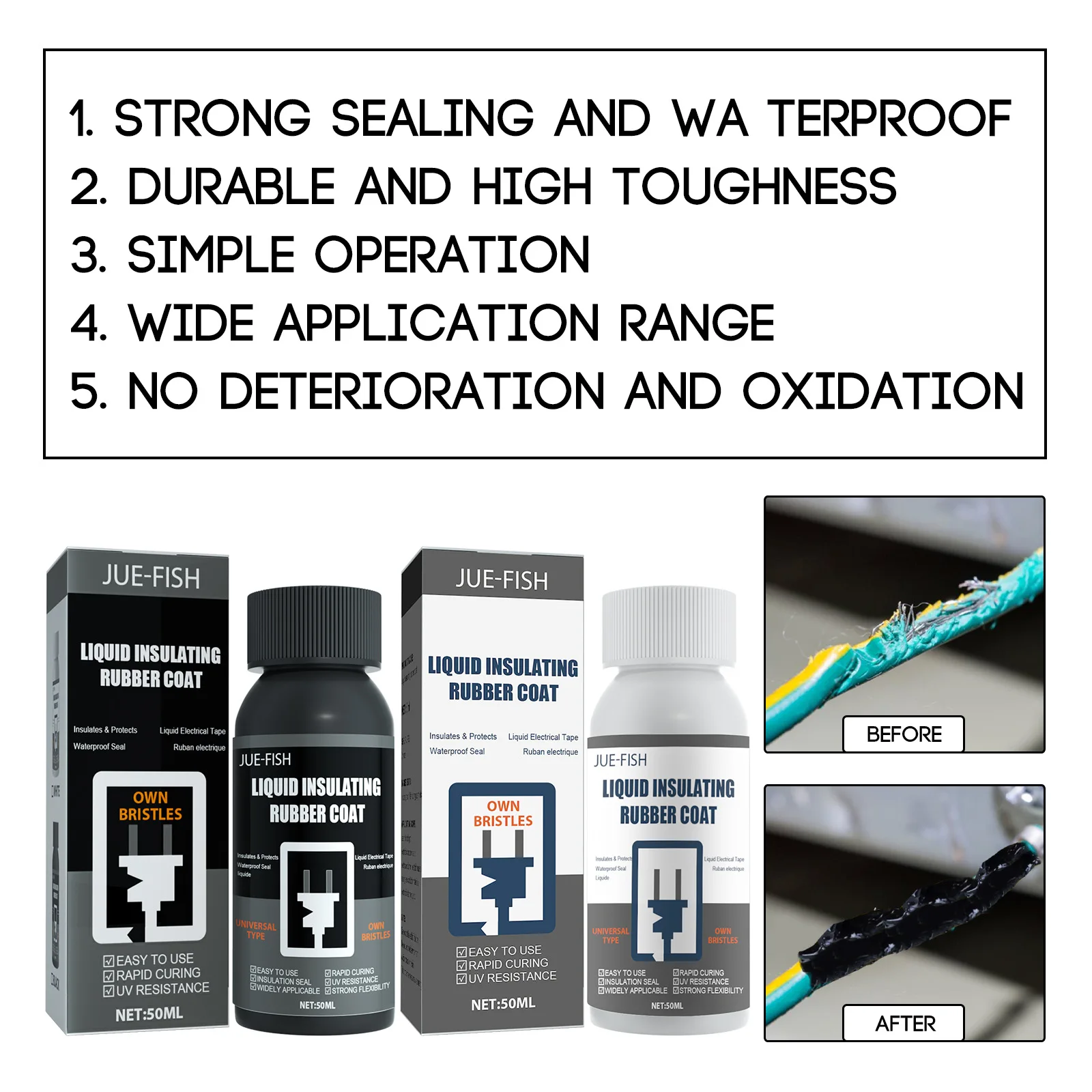 Electrical Flame Retardant Insulating Glue Transparent Repair Chemical
