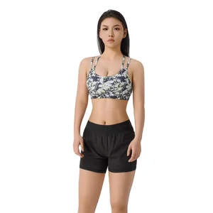 Wholesale Cheap Price Gym Workout Wear Two Piece Fitness Short Yoga Set Women Gym