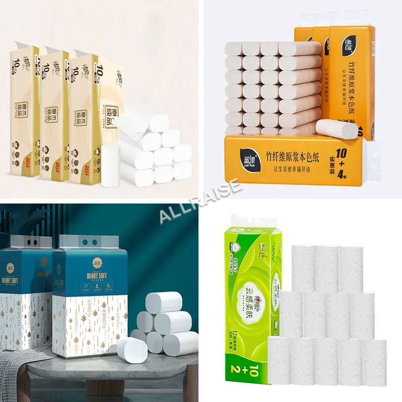 Automatic Toilet Tissue Paper Making Machine Toilet Tissue Roll Rewinding Perforating Production Line Kitchen Towel Machinery