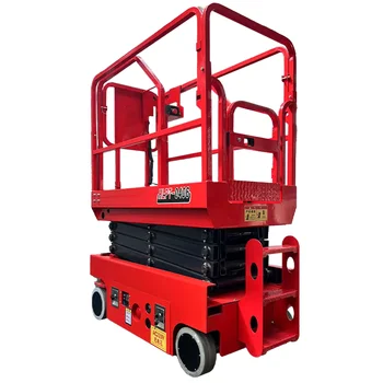 Hydraulic vertical lifting high-altitude operation platform self-propelled small electric scissor lift