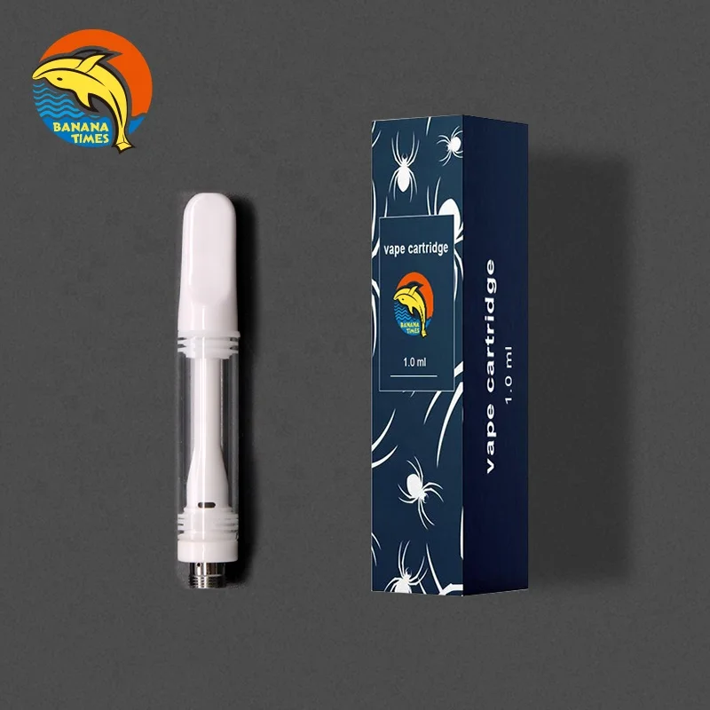 Alibaba dutch cbd vape cartridge glass tank vape cart packaging box 0.5ml ceramic 510 cartridge